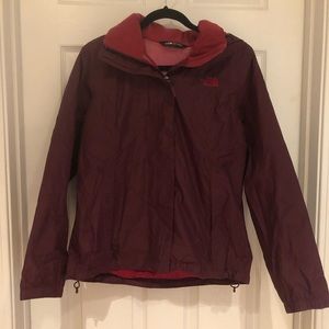 The North Face rain coat